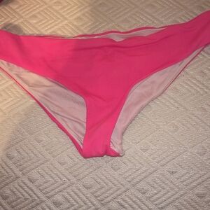 Victoria's secret pink bathing suit bottoms medium